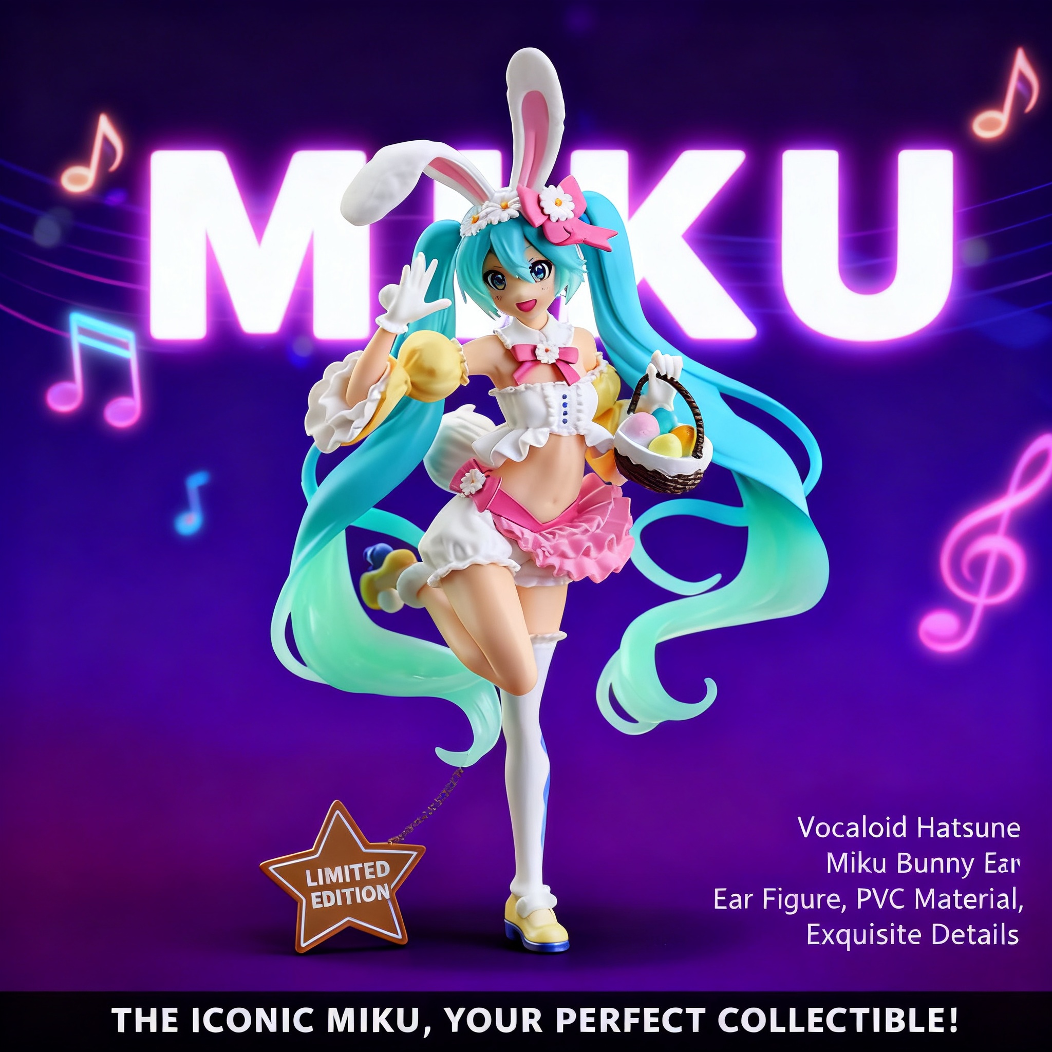 Anime Merchandise Figures - Hatsune Miku Figure Anime Doll with