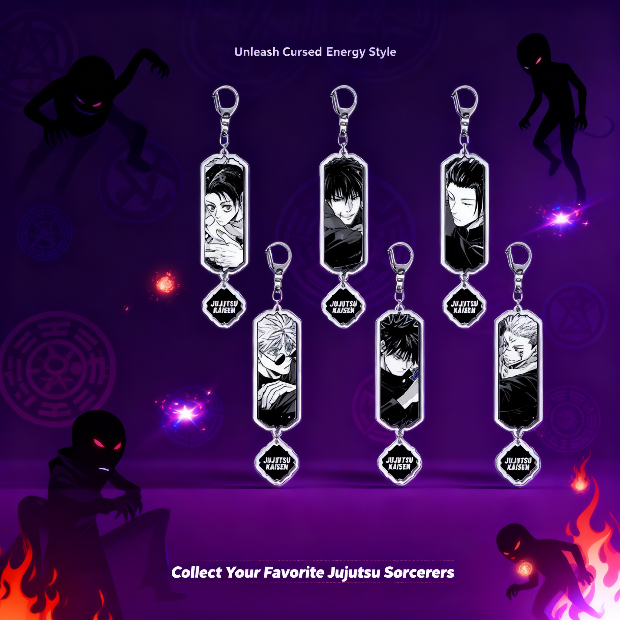 Anime Merchandise Keychain - Jujutsu Kaisen Anime Keychain Yuji Itadori