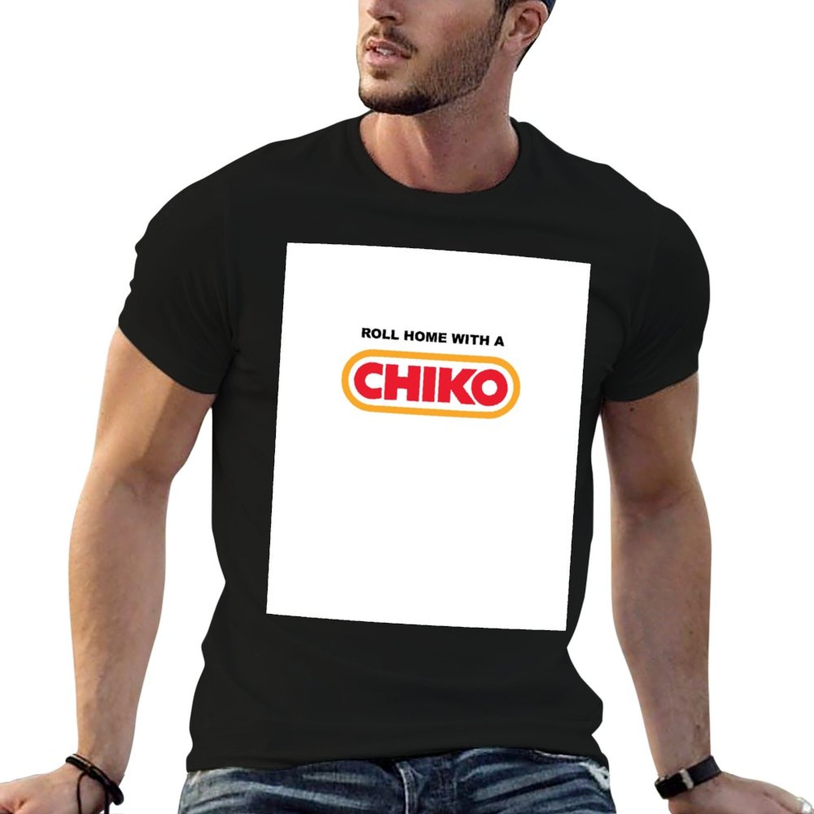 Anime Merchandise Logo - Chiko Roll Logo Merchandise T-Shirt anime
