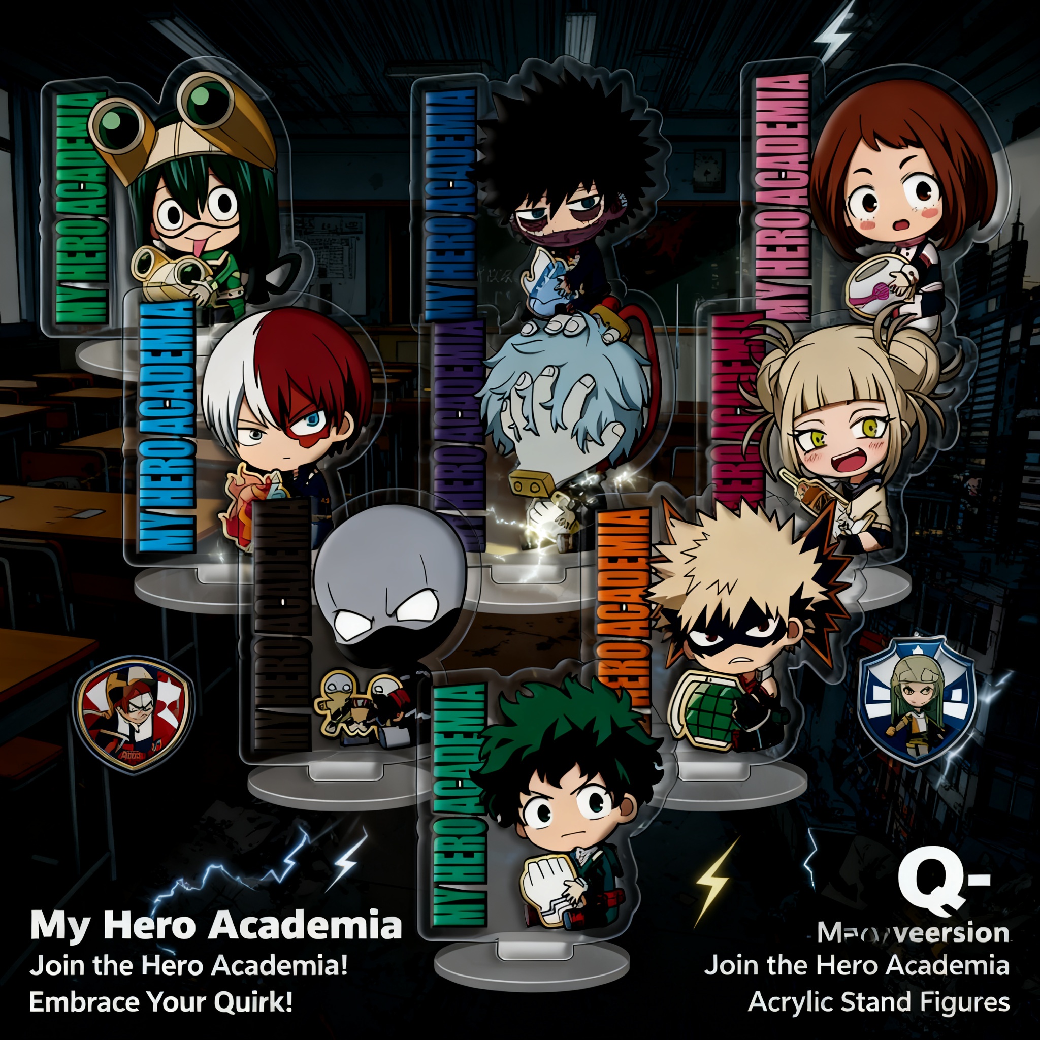 Anime Merchandise Figures - My Hero Academia Deku Midoriya Acrylic