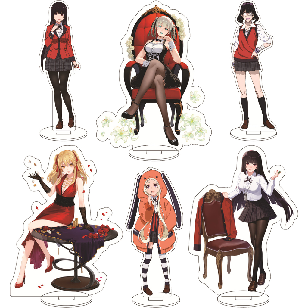 Acrylic Stand Figure - 16CM Anime Kakegurui‌ Jabami Yumeko Saotome