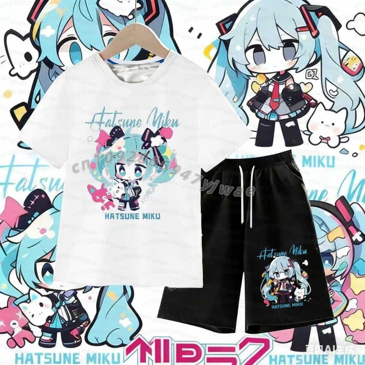 Anime Merchandise Online - Japanese Anime Hatsune Miku Men's t-shirts