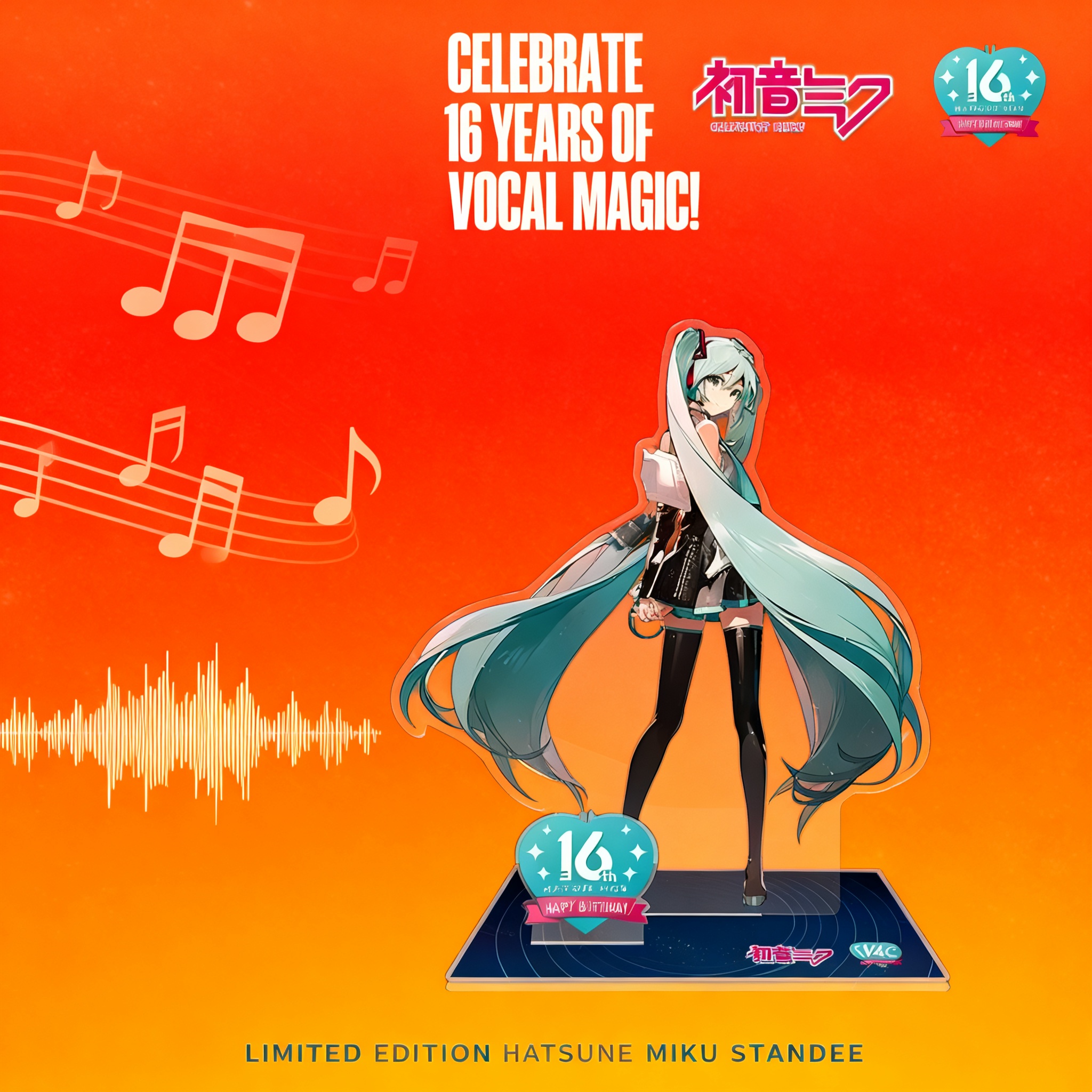 Anime Merchandise Figures - Hatsune Miku Game Anime New Double
