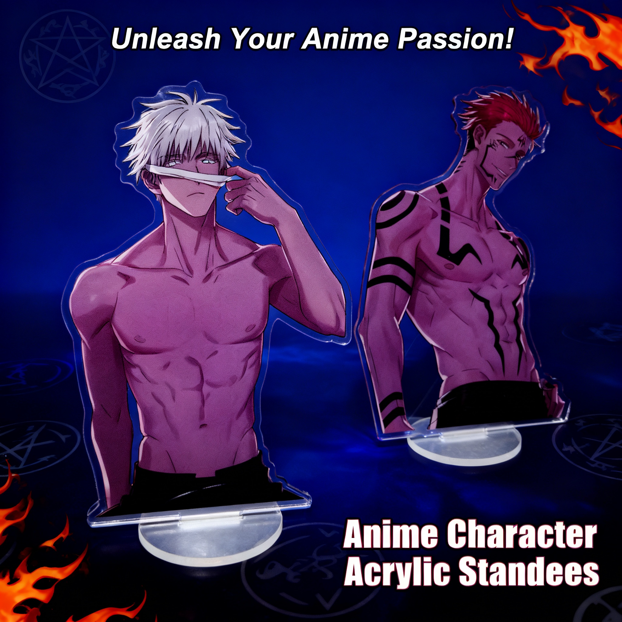 Anime Merchandise Figures - Jujutsu Kaisen Anime Acrylic Stand Figure