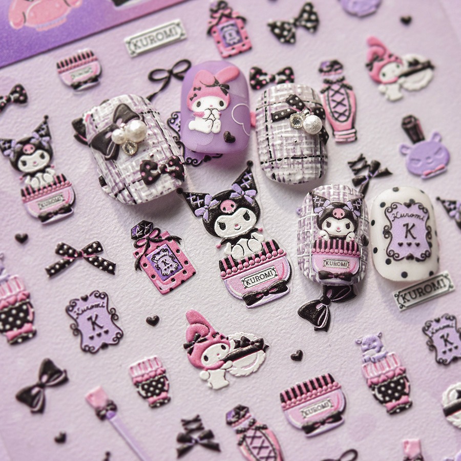 1PCS 5D Sanrio Cartoon Kuromi  - Anime Merchandise Nepal avis et prix