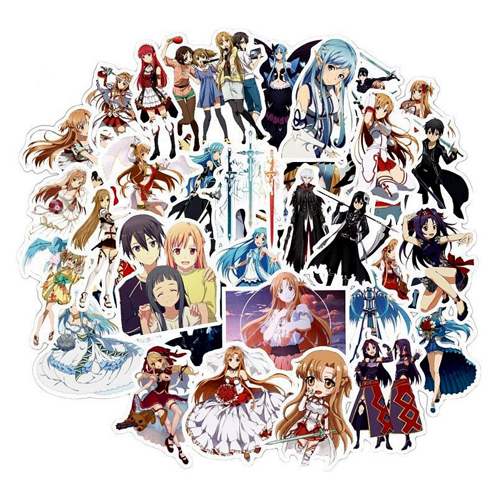 1 Pack Anime Sticker Sword Art - Anime Merchandise Online avis et prix