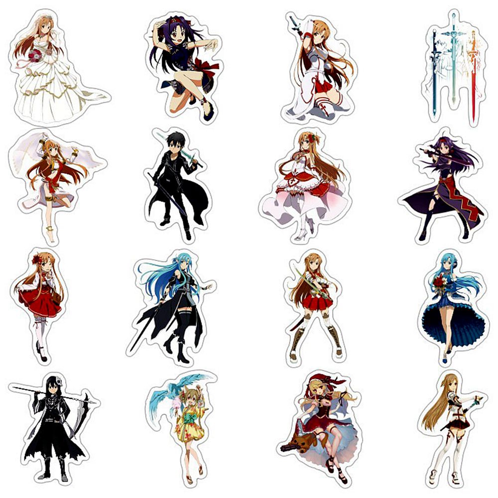 1 Pack Anime Sticker Sword Art - Anime Merchandise Online avis et prix