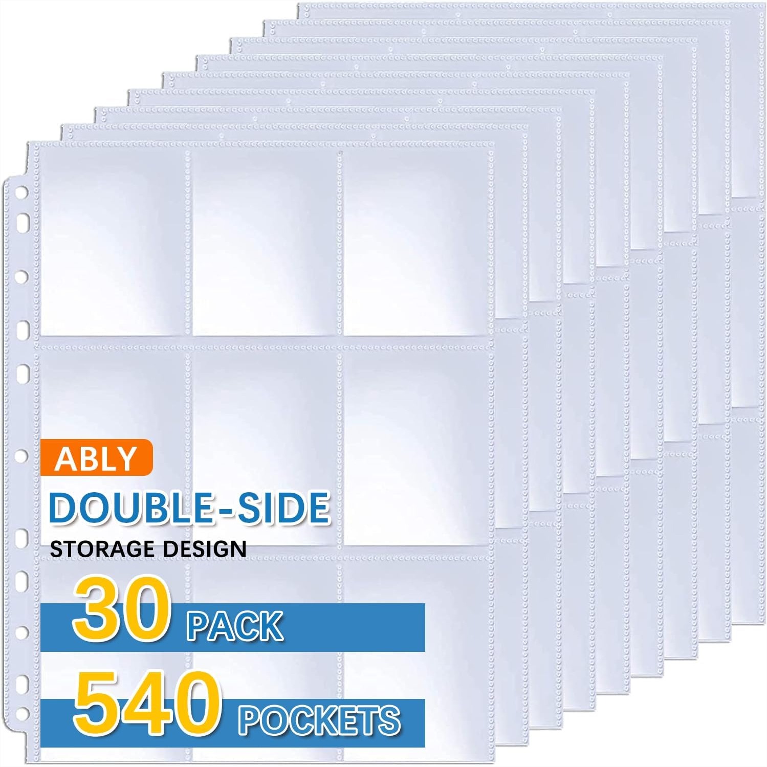 540 Pockets Double-Sided Tradi - Collector Card Sleeve avis et prix