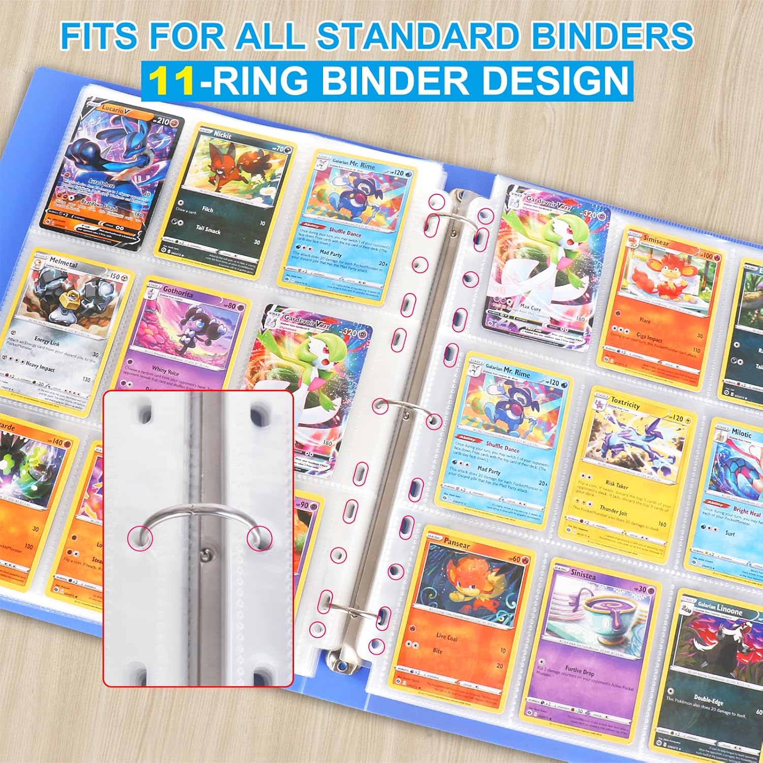 540 Pockets Double-Sided Tradi - Collector Card Sleeve avis et prix