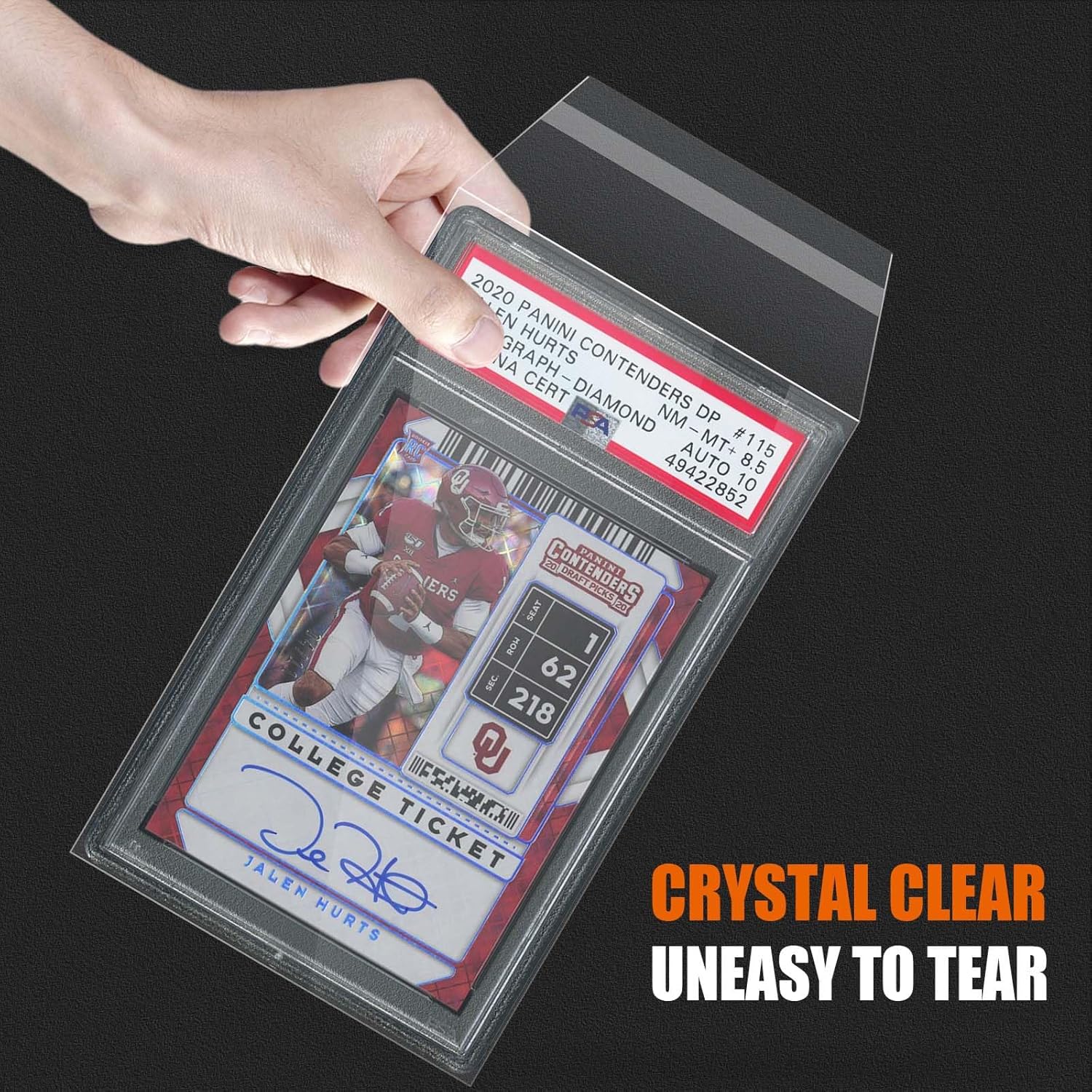 100 Pack PSA Graded Card Sleev - Collector Card Sleeve avis et prix