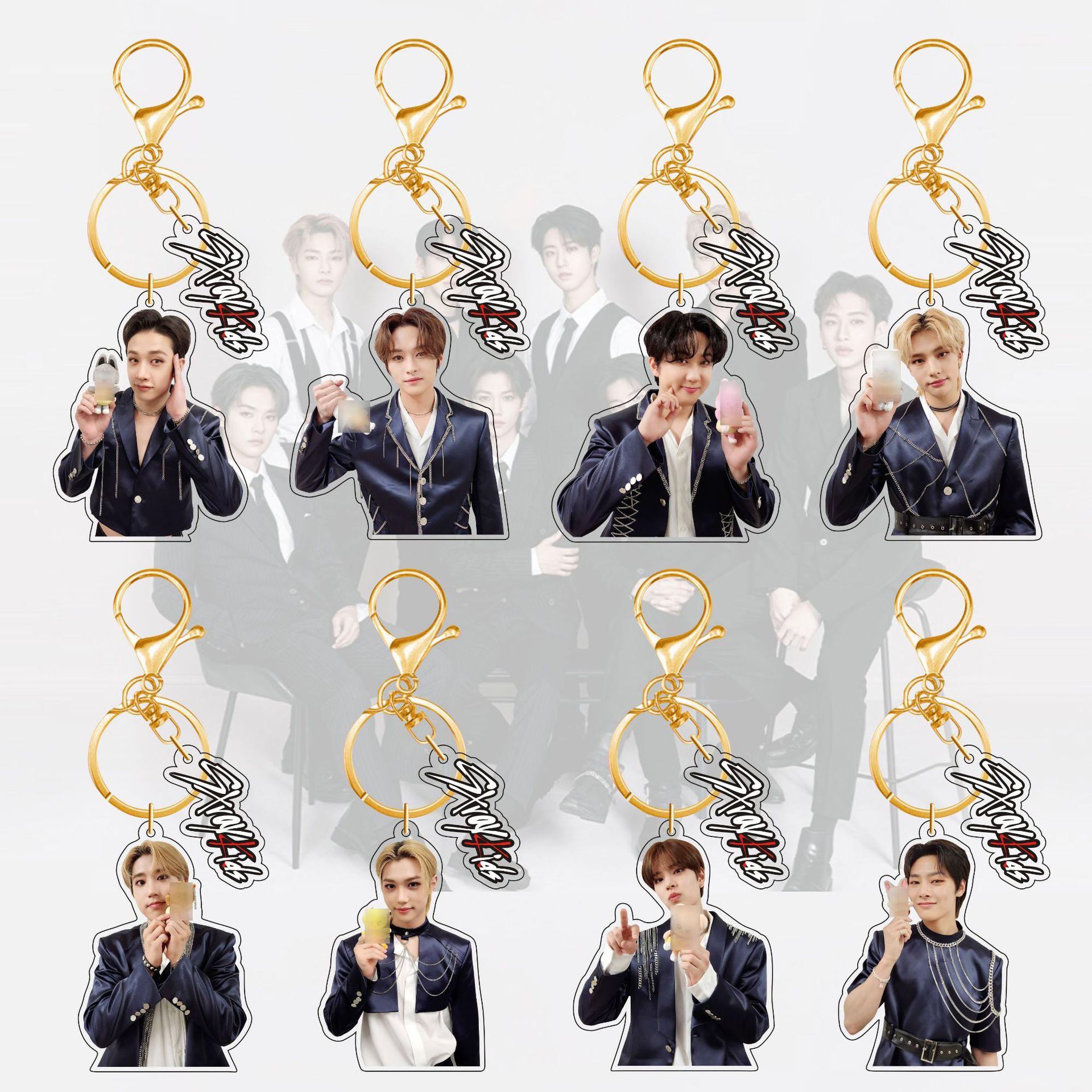 Straykids Acrylic Keychain New - Anime Merchandise Figures avis et prix