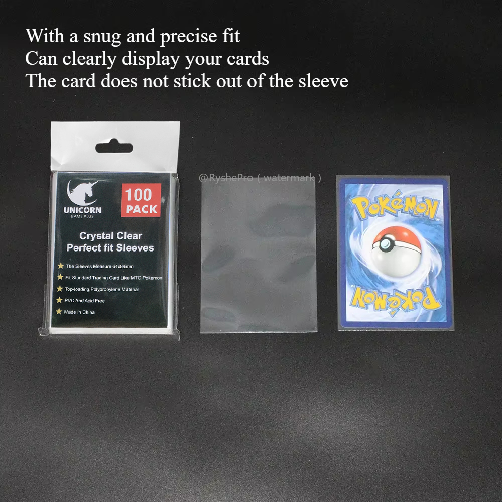 100pcs Trading Card Sleeves So - Collector Card Sleeve avis et prix
