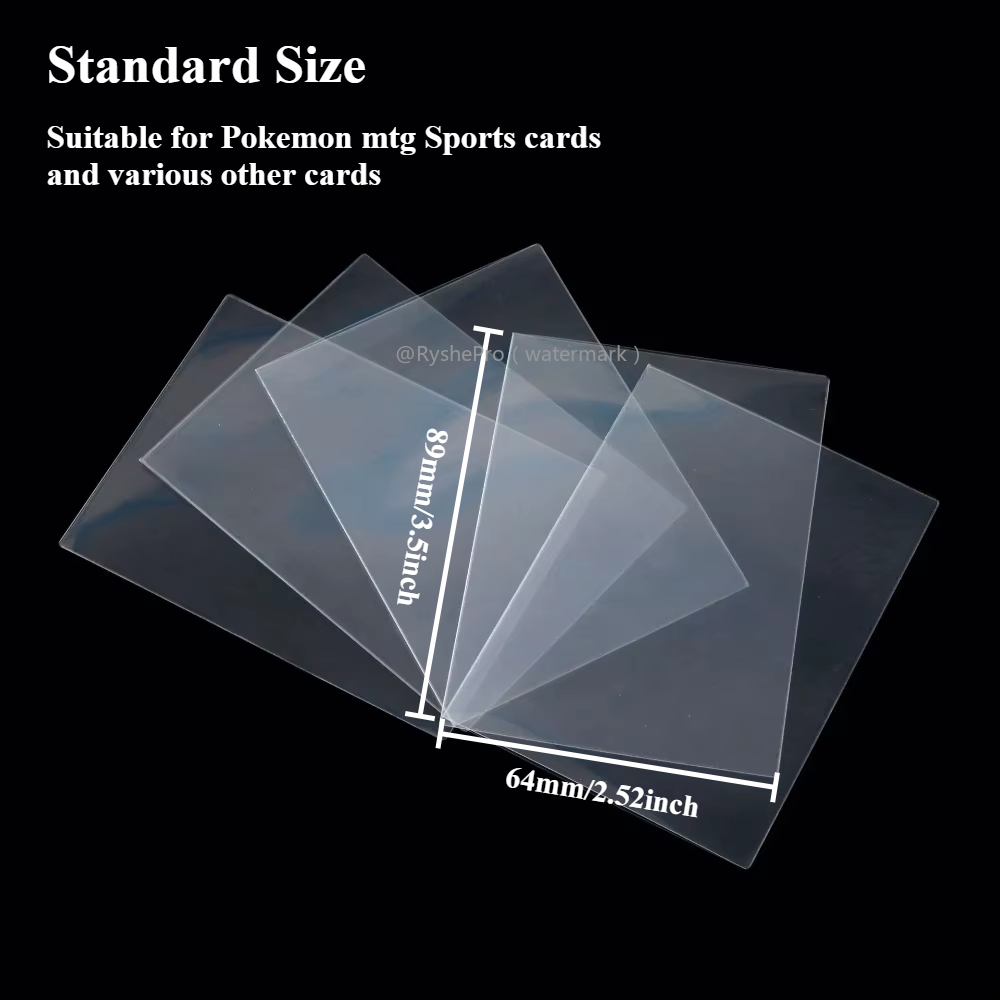 100pcs Trading Card Sleeves So - Collector Card Sleeve avis et prix
