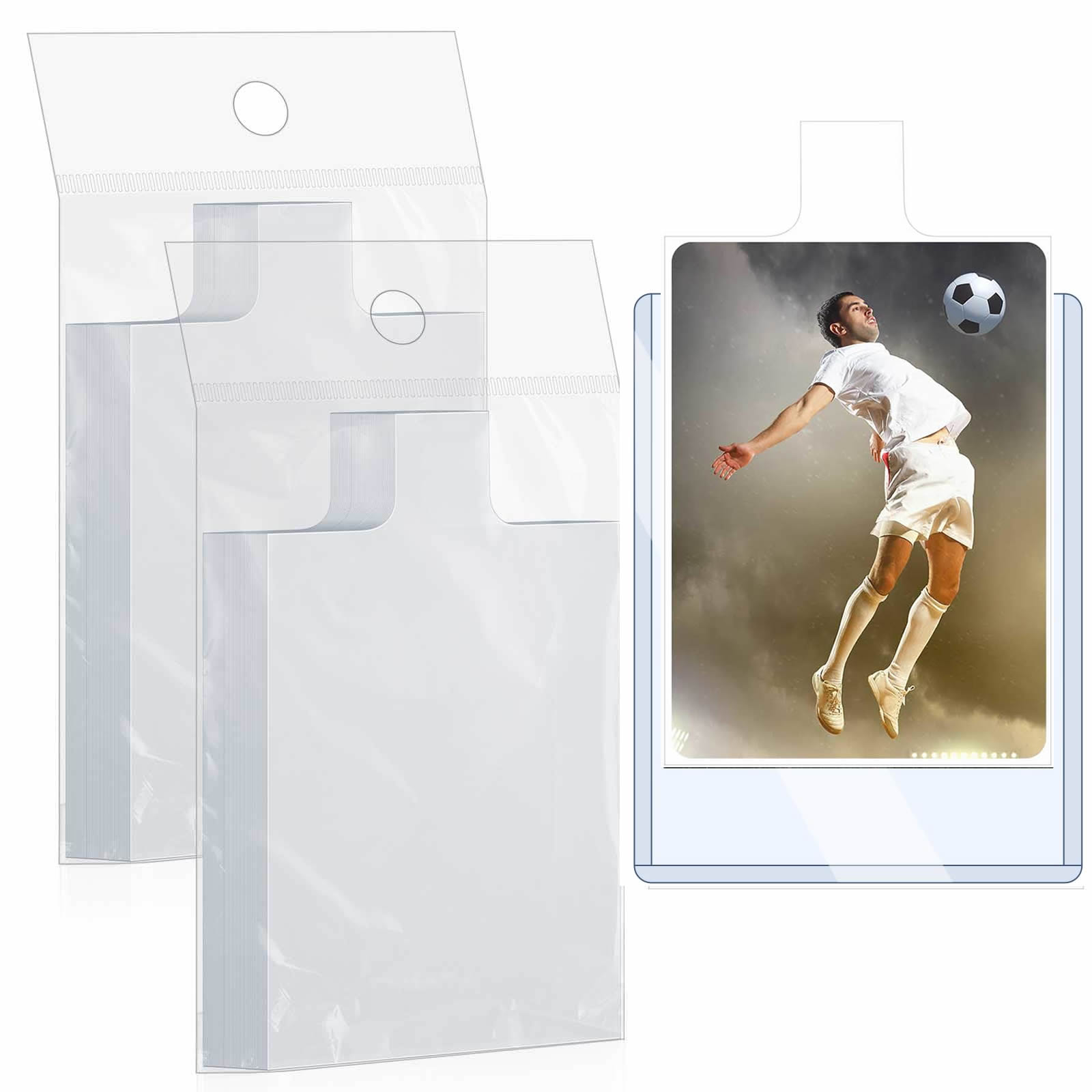 100-1000pcs 65*90mm Raised Typ - Collector Card Sleeve avis et prix