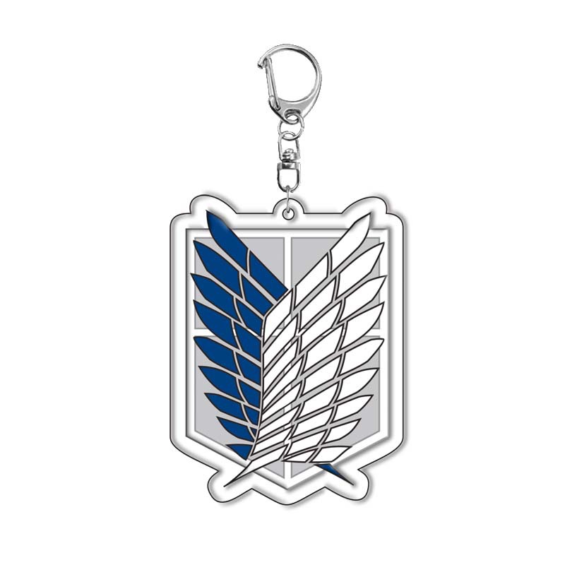 Attack on Titan Keychain Acryl - Anime Merchandise Keychain avis et prix