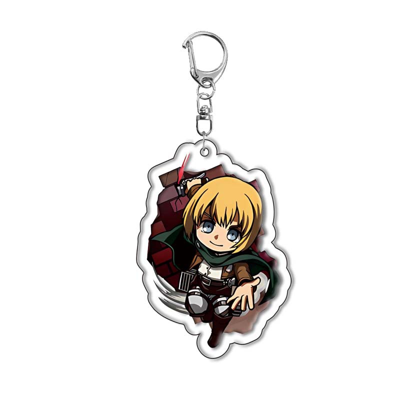 Attack on Titan Keychain Acryl - Anime Merchandise Keychain avis et prix