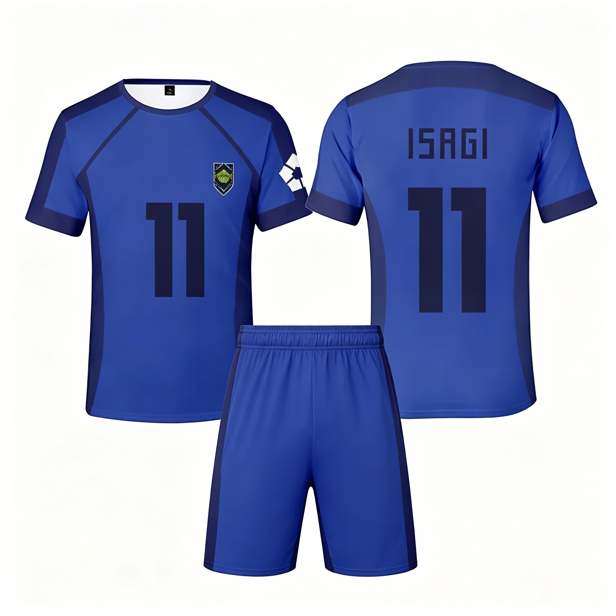 New Anime Blue Lock Short Slee - Anime Merchandise Online avis et prix