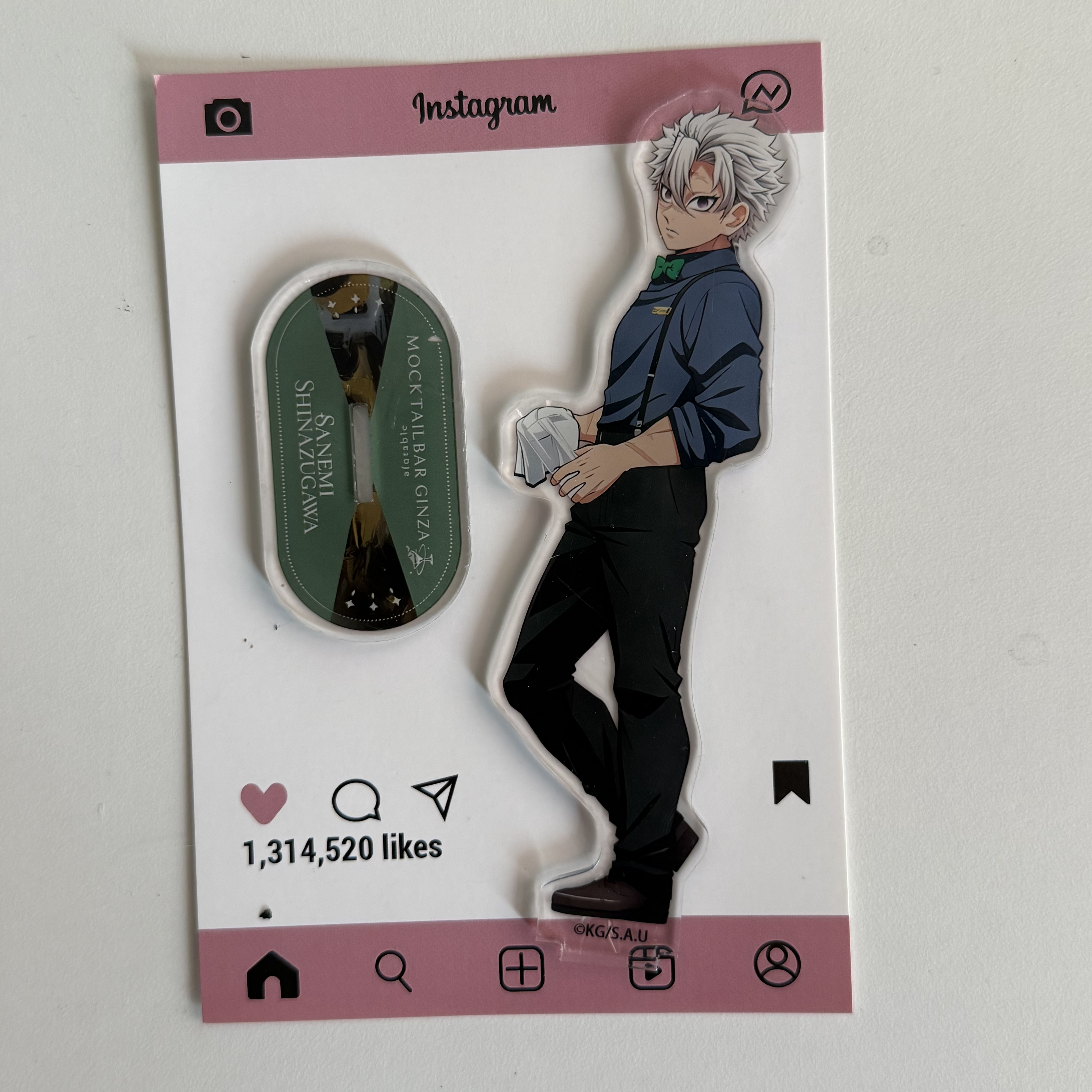 Anime Peripherals Bartender Gi - Acrylic Stand Figure avis et prix
