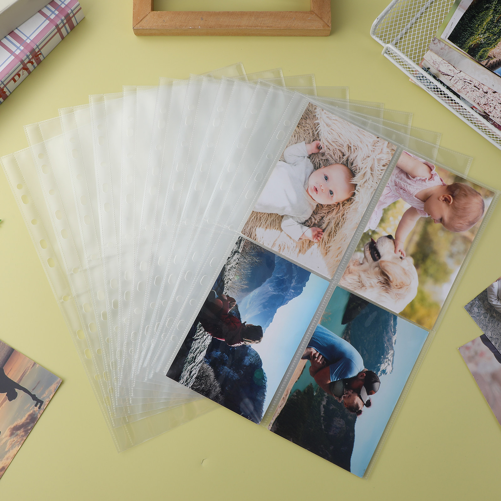 30Pcs Four Pocket Transparent  - Collector Card Sleeve avis et prix