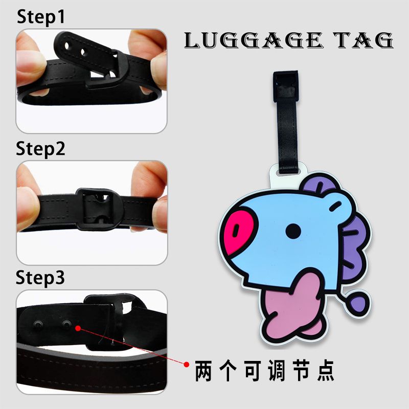 BT21 cartoon cute keychain Kaw - Anime Merchandise Online avis et prix
