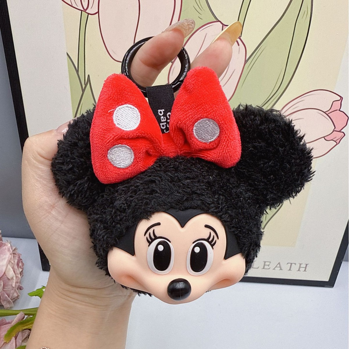 Mickey Minnie Plush Doll Keych - Anime Merchandise Figures avis et prix