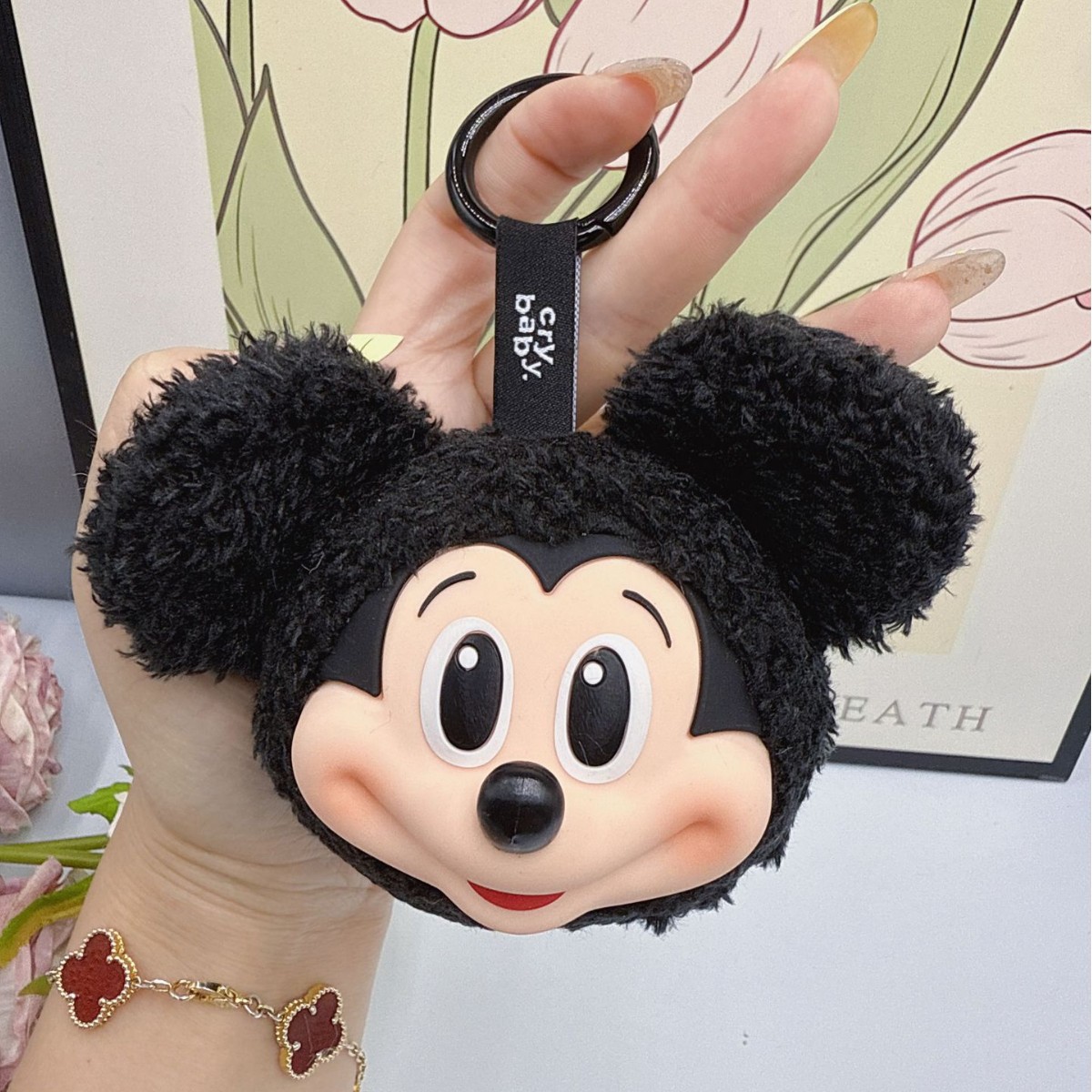 Mickey Minnie Plush Doll Keych - Anime Merchandise Figures avis et prix