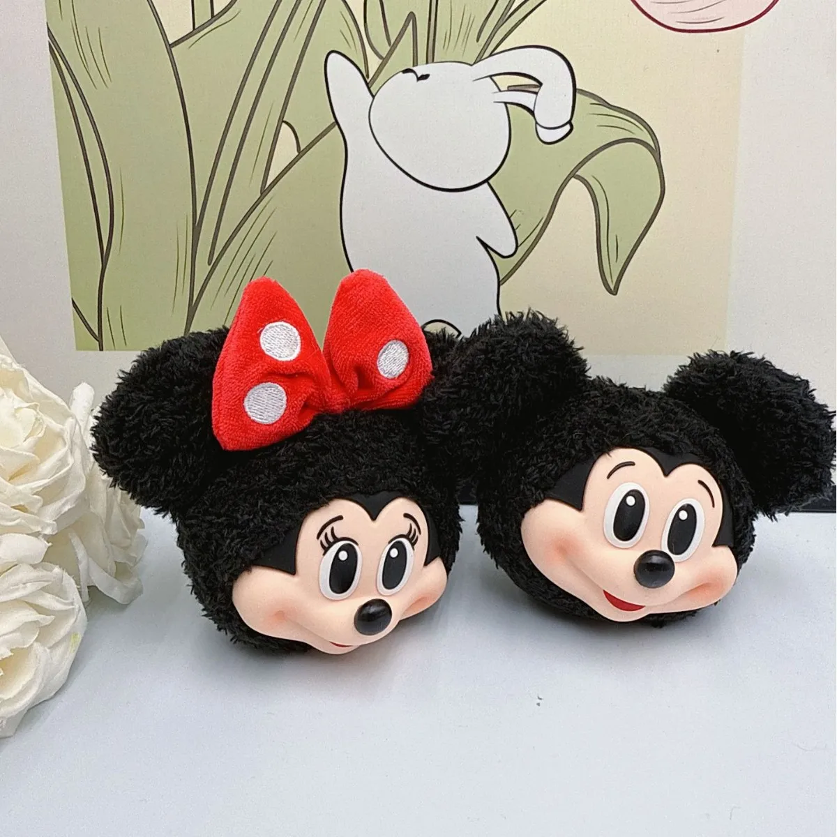 Mickey Minnie Plush Doll Keych - Anime Merchandise Figures avis et prix