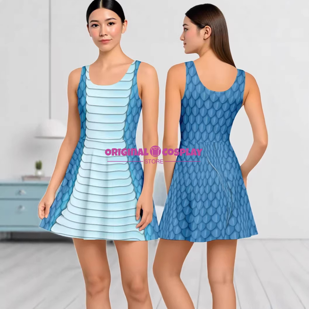 Summer Women T-Shirt Dress Plu - Anime Merchandise Online avis et prix