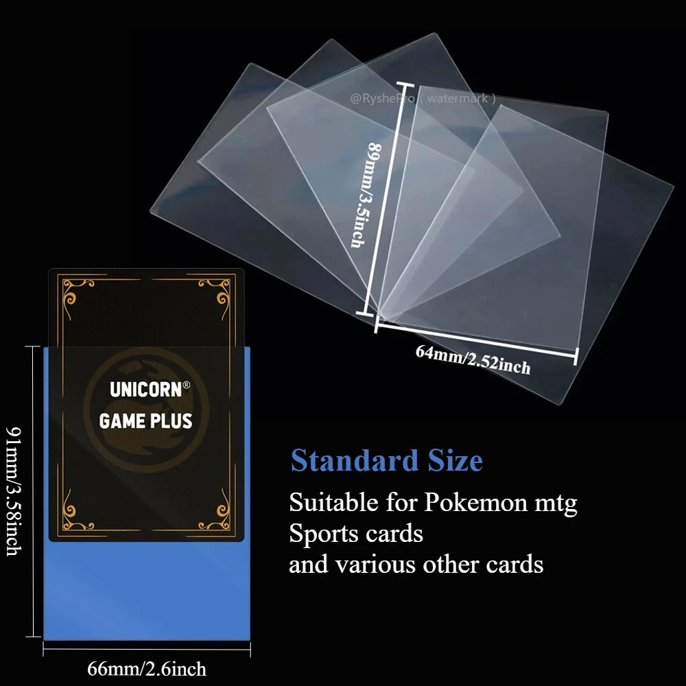 200PCS Card Sleeves Trading Ca - Collector Card Sleeve avis et prix