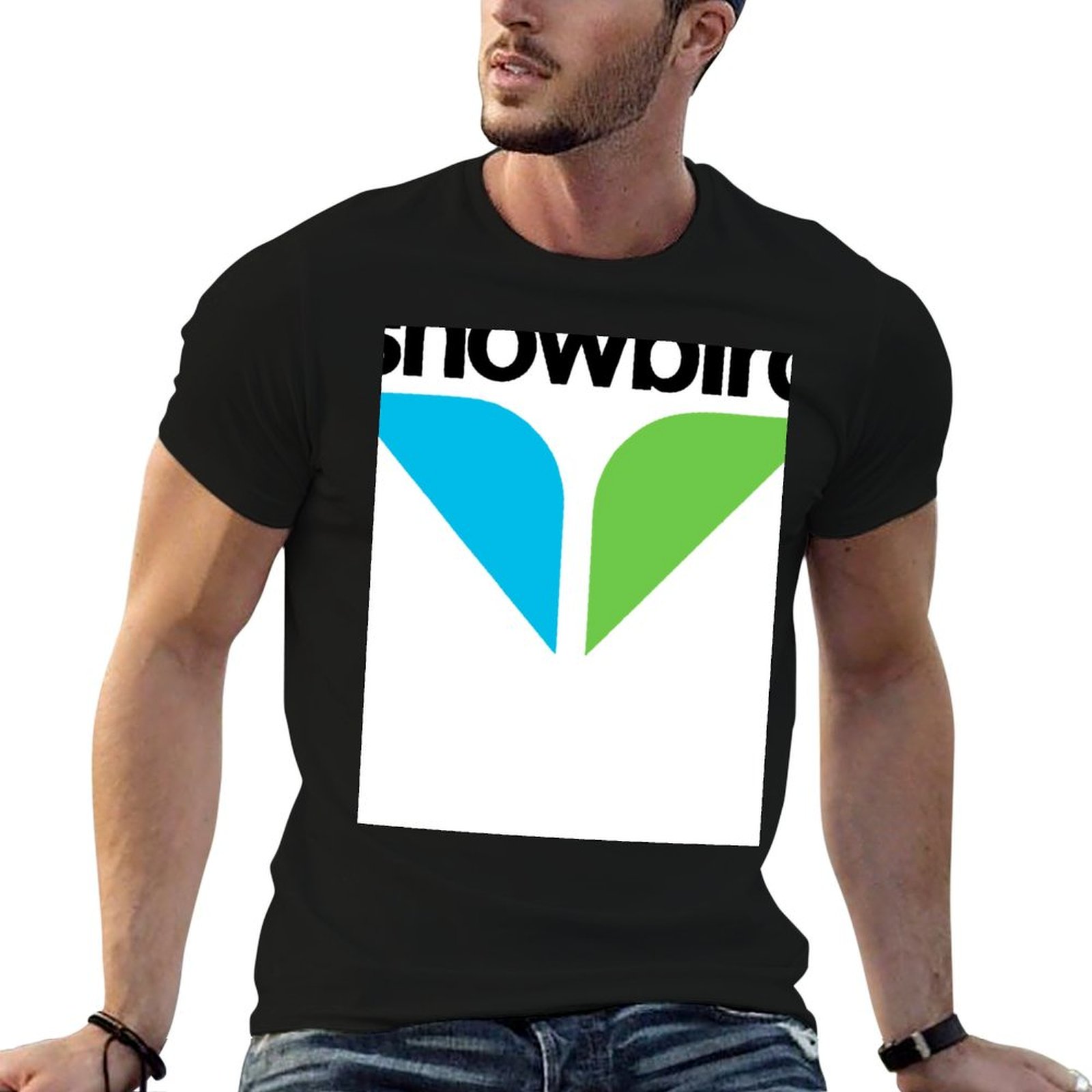 Snowbird Logo Merchandise T-Sh - Anime Merchandise Logo avis et prix