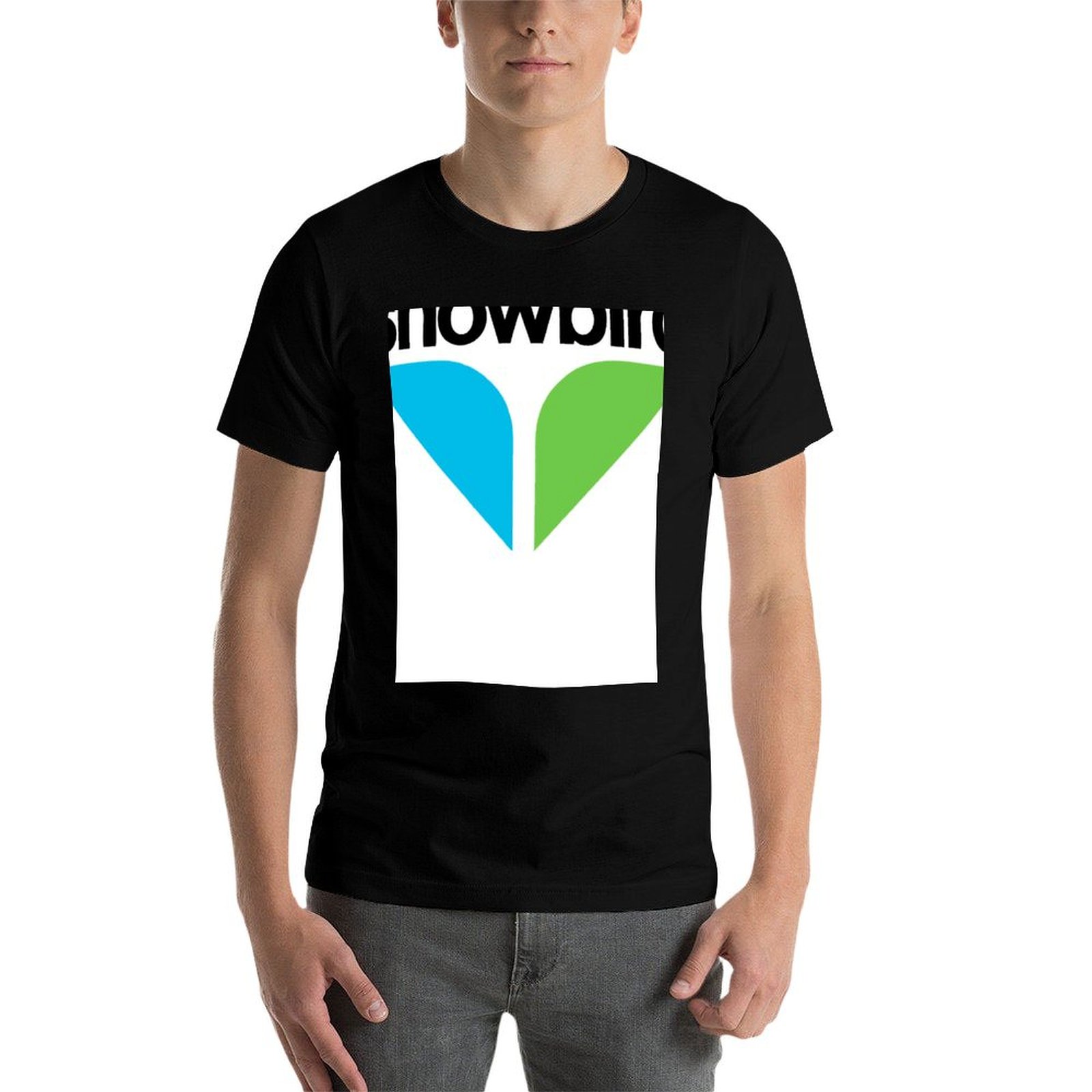 Snowbird Logo Merchandise T-Sh - Anime Merchandise Logo avis et prix