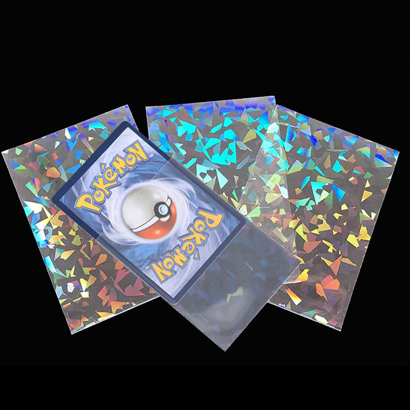 50pcs Soft Trading Laser Card  - Collector Card Sleeve avis et prix