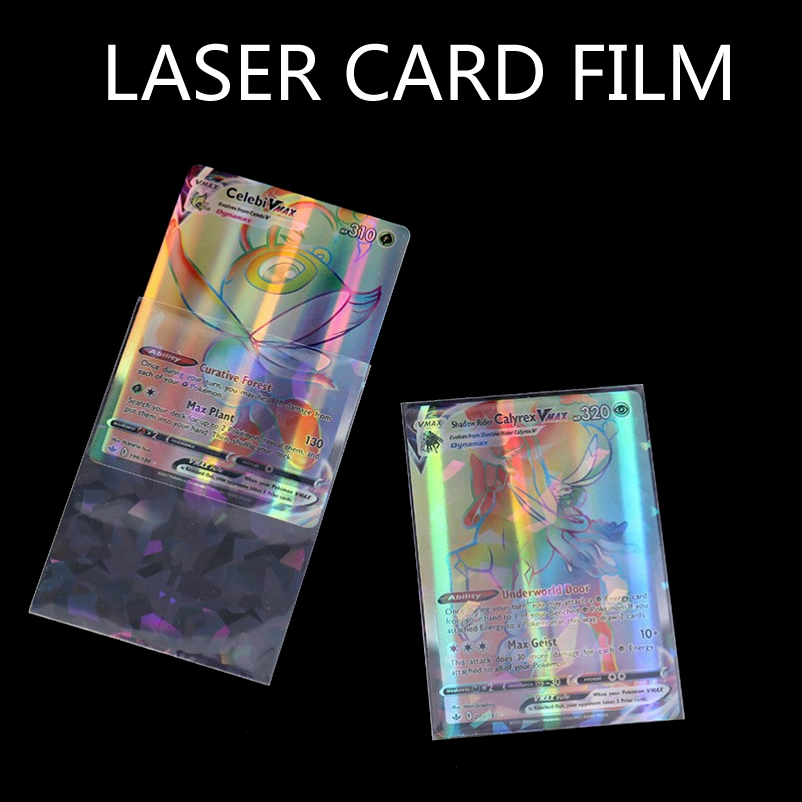 50pcs Soft Trading Laser Card  - Collector Card Sleeve avis et prix
