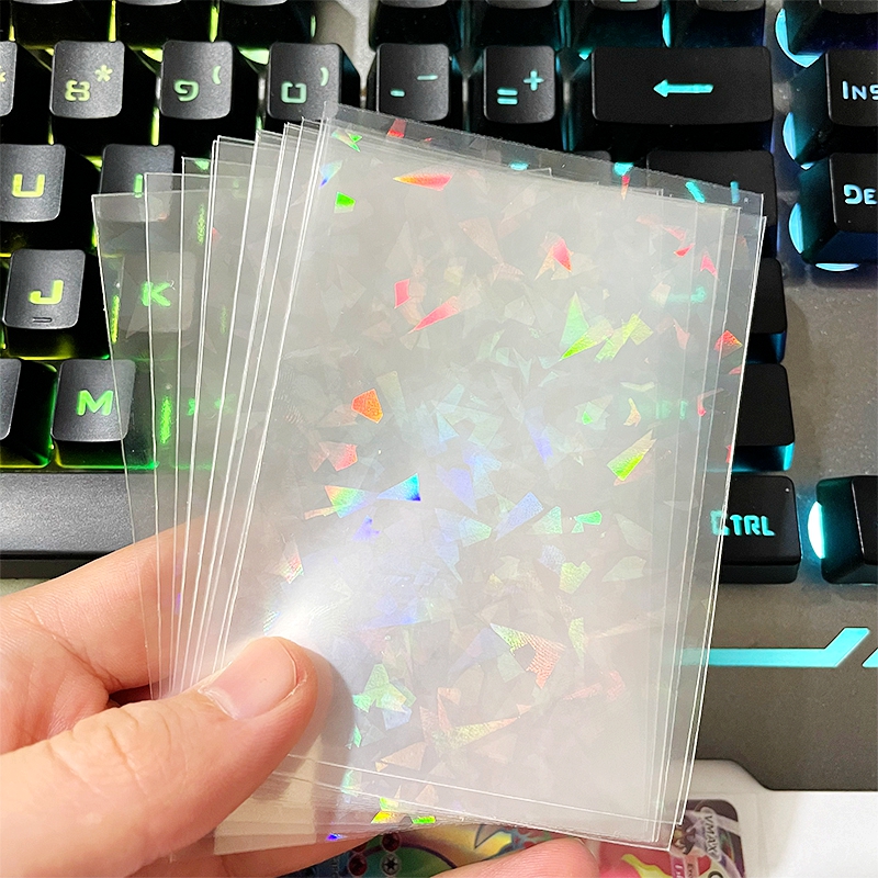 50pcs Soft Trading Laser Card  - Collector Card Sleeve avis et prix