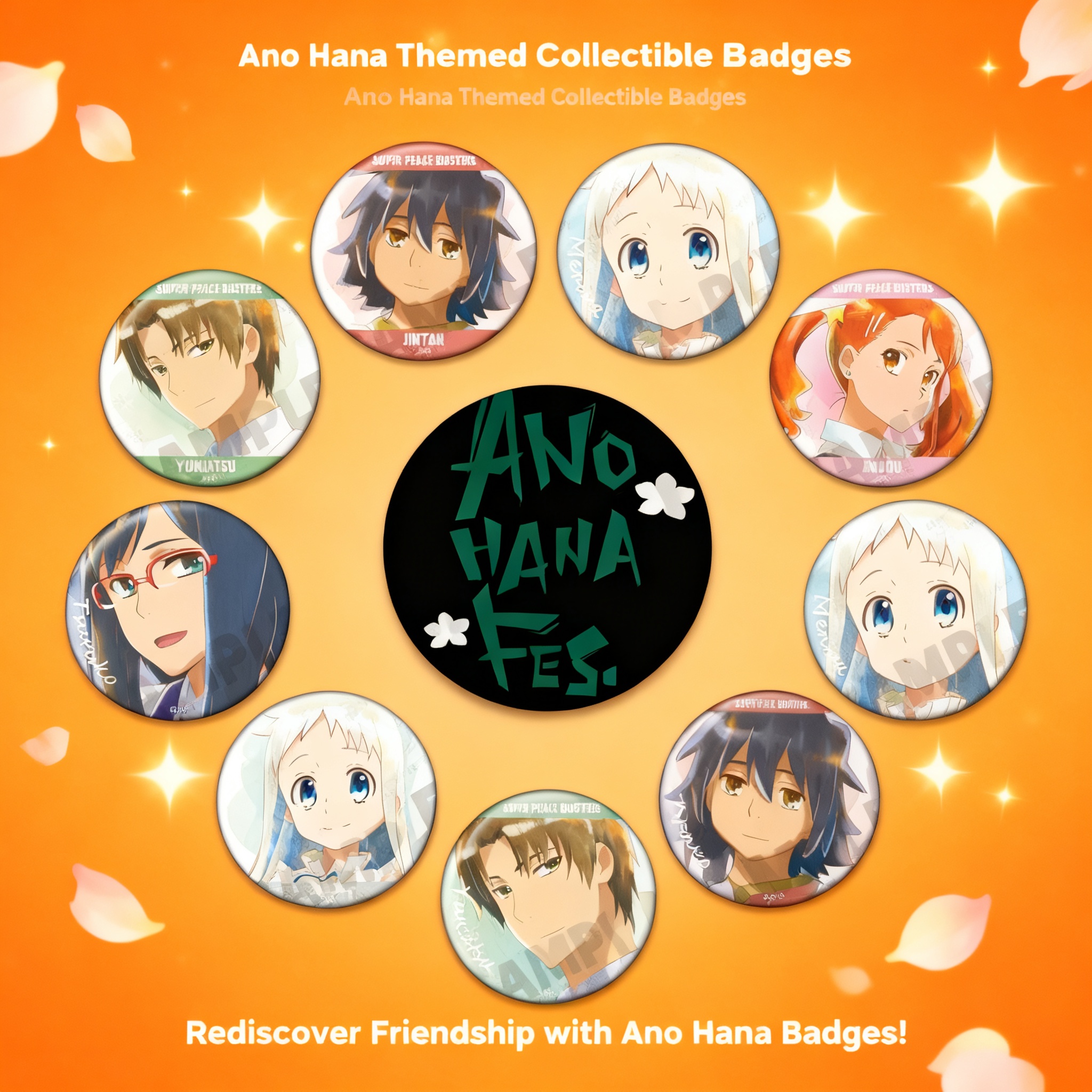Anime Badge Keychain Backpack  - Anime Merchandise Names avis et prix
