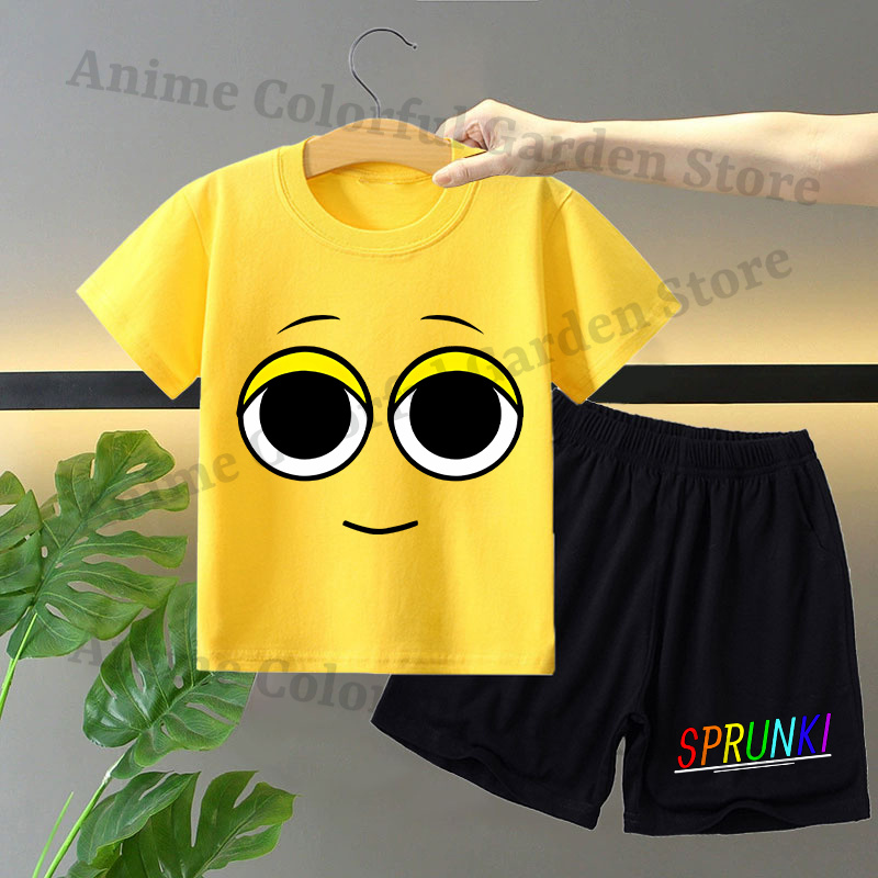 Sprunki 2pcs T-shirt and Short - Anime Merchandise Online avis et prix