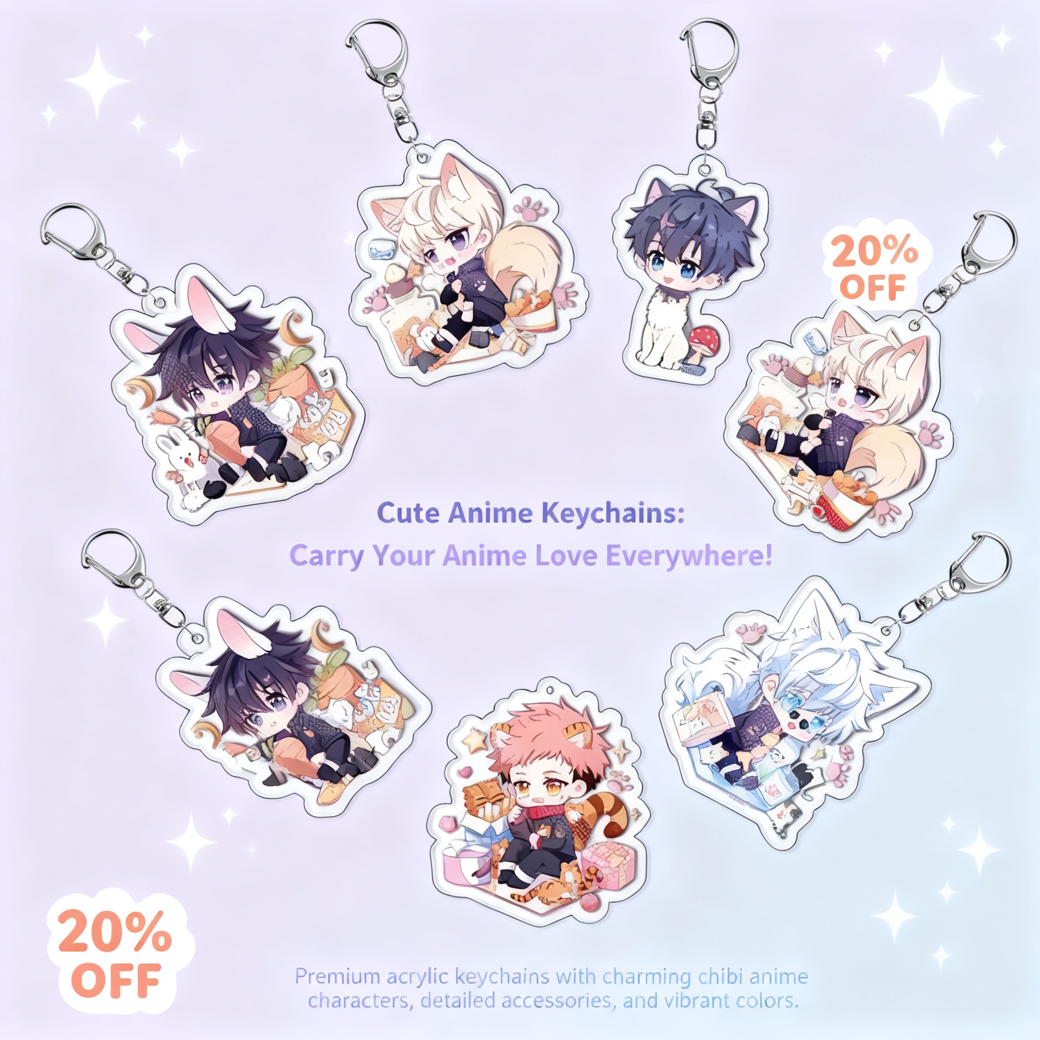 Anime Keychain Jujutsu Kaisen  - Anime Merchandise Keychain avis et prix