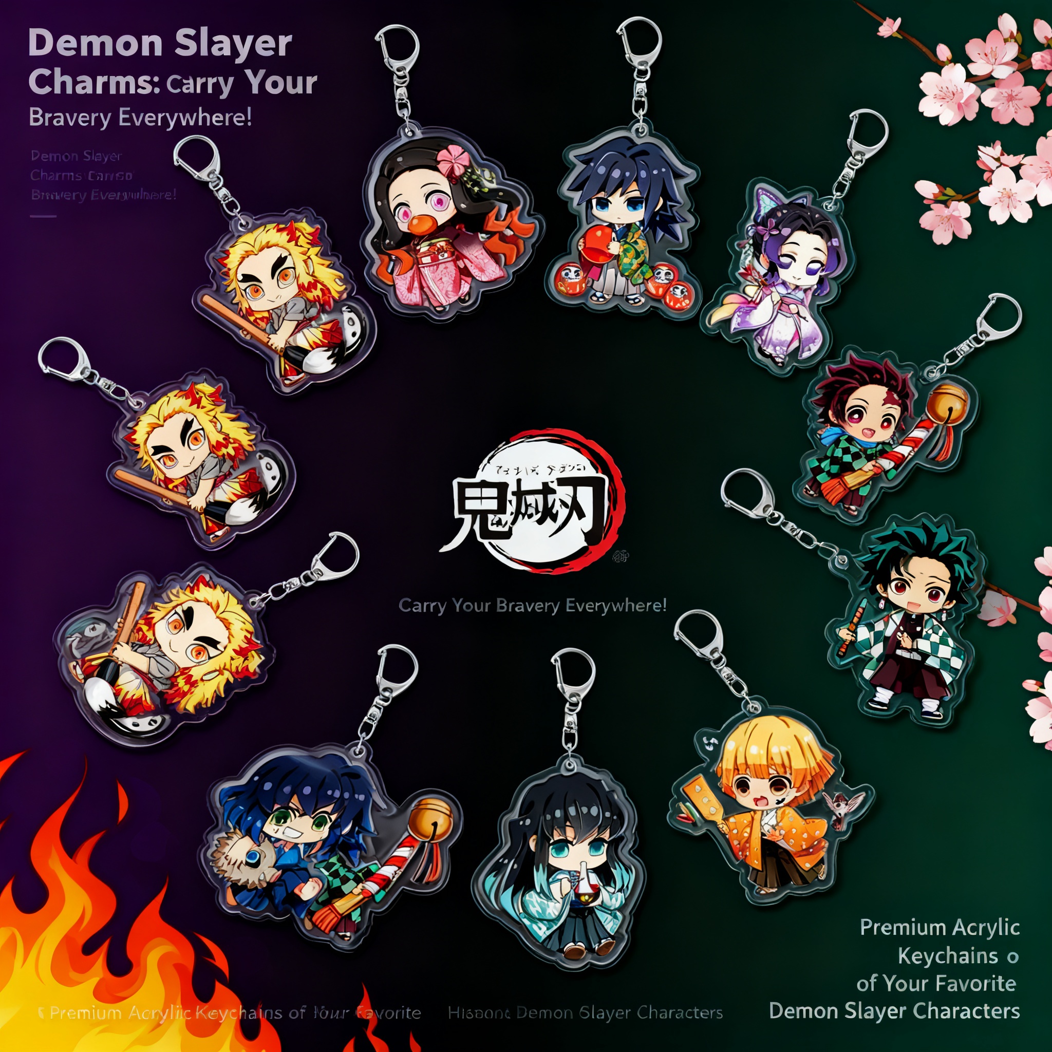 Demon Slayer Kimetsu no Yaiba  - Anime Merchandise Keychain avis et prix