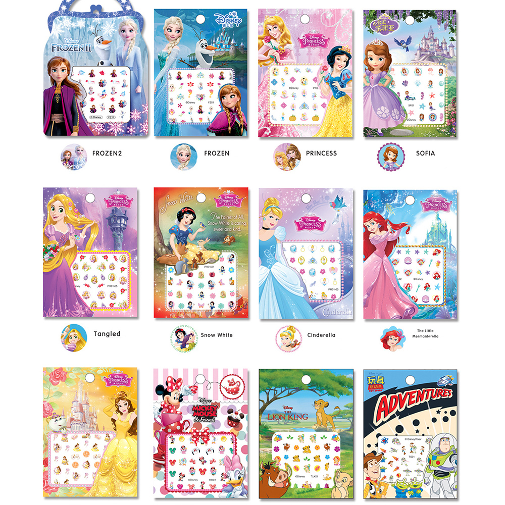 5PCS Disney Cartoon Nail Stick - Anime Merchandise Nepal avis et prix