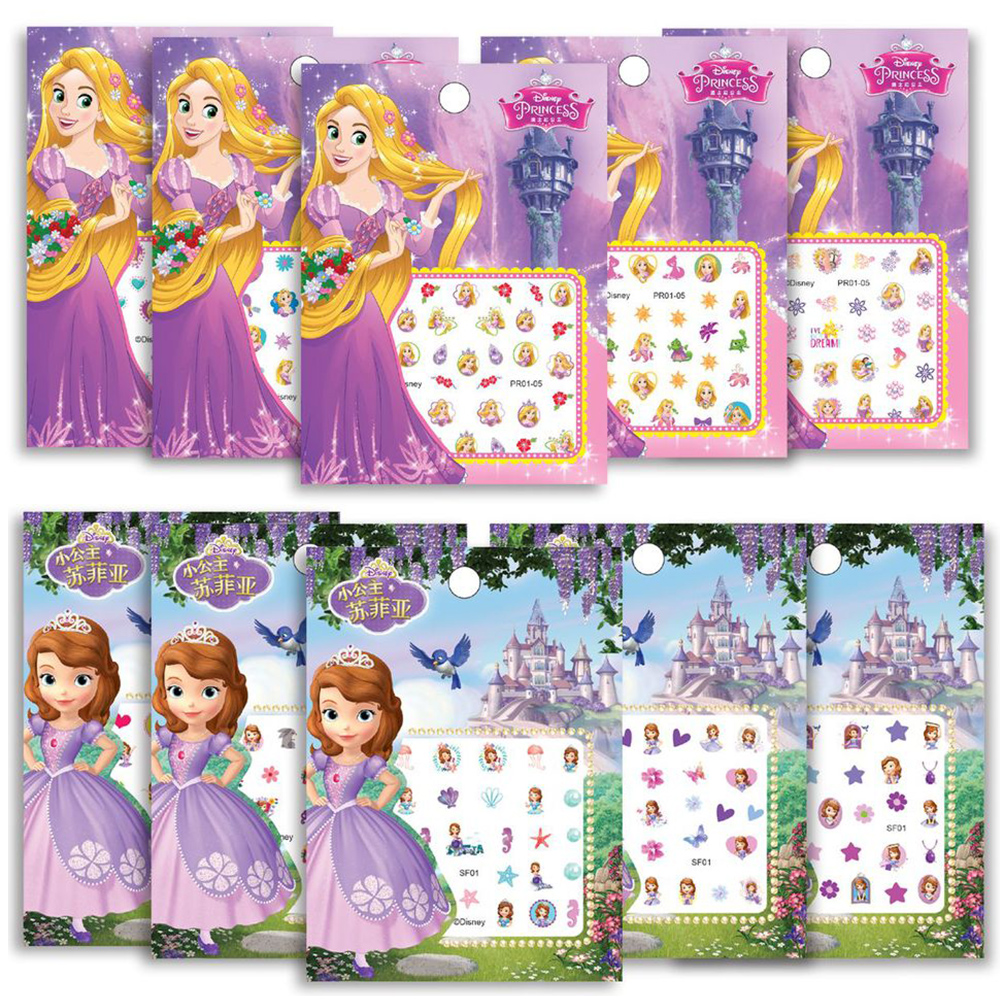 5PCS Disney Cartoon Nail Stick - Anime Merchandise Nepal avis et prix