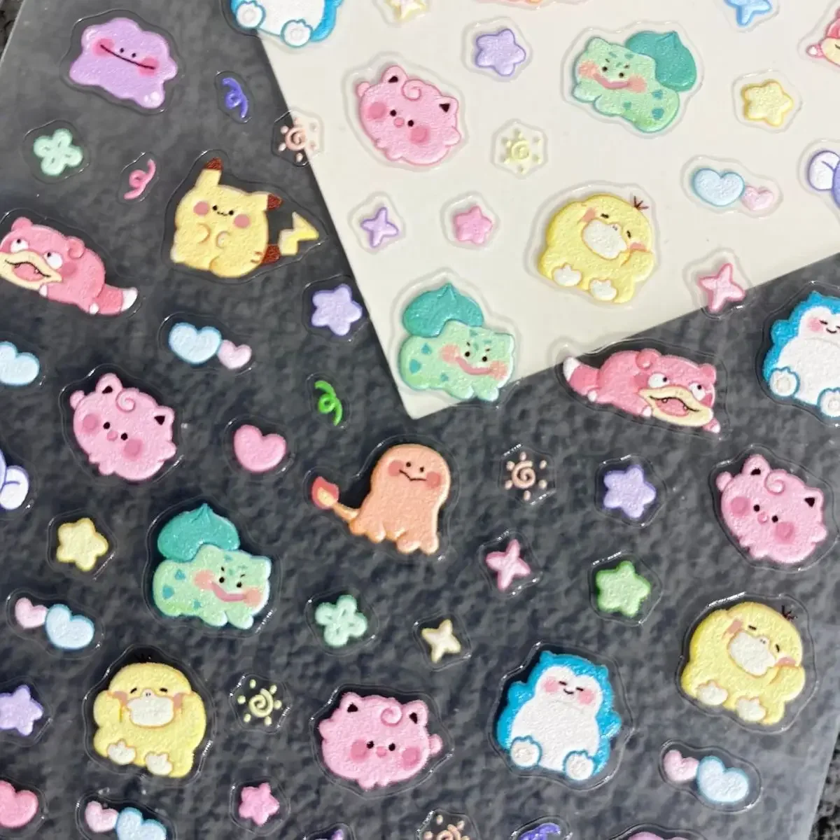 Pokemon Pikachu Nail Stickers  - Anime Merchandise Nepal avis et prix