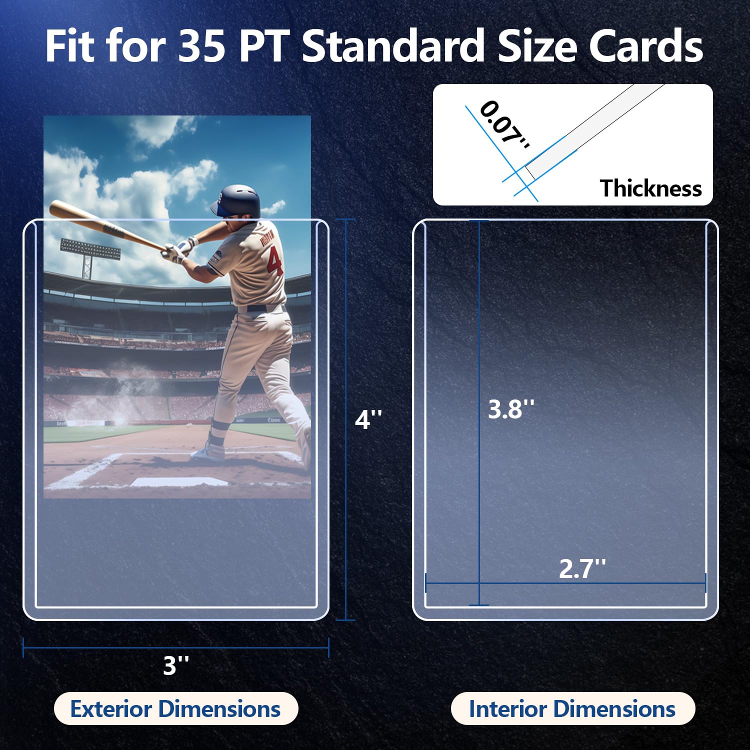 25-100pcs Covered With Protect - Collector Card Sleeve avis et prix