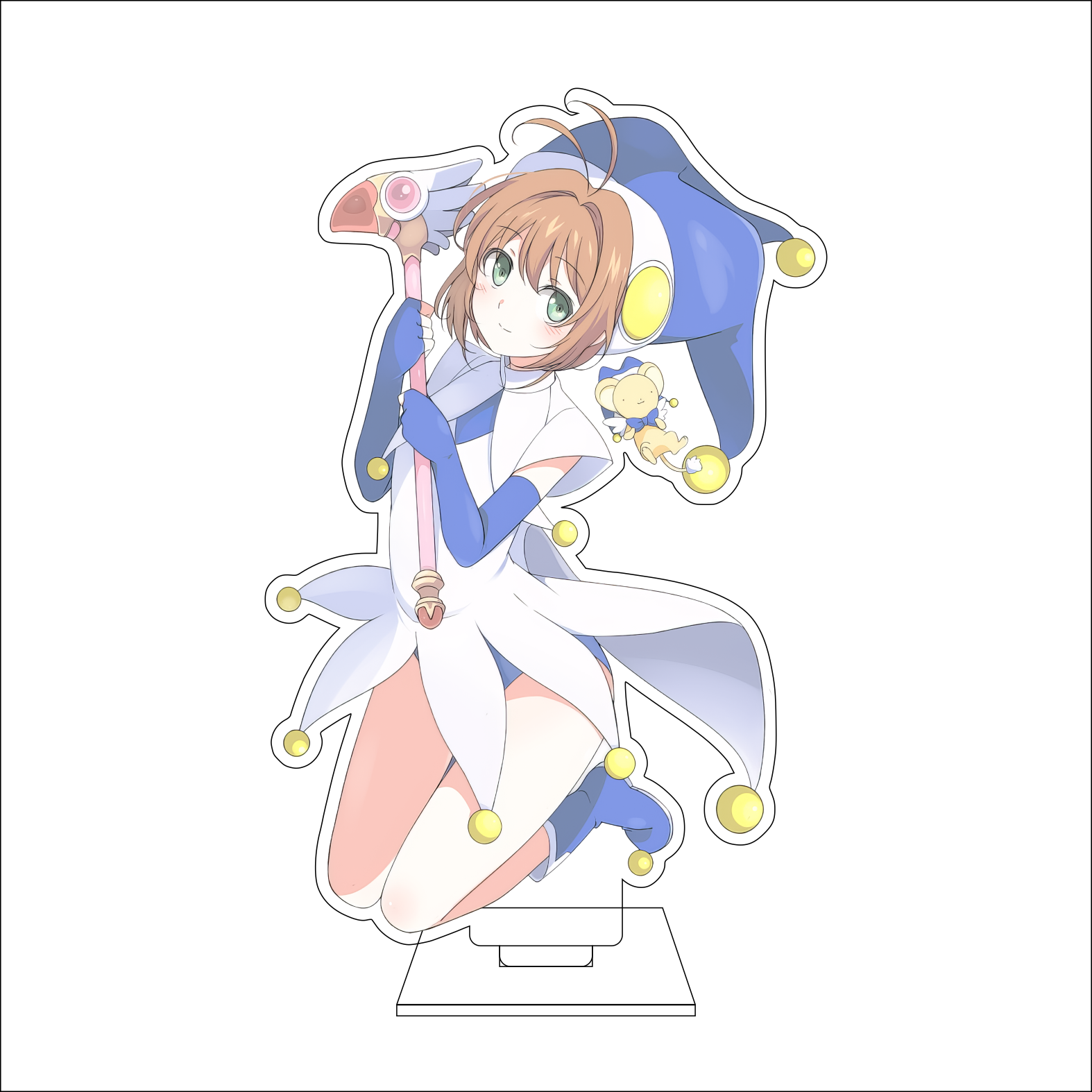16CM Anime Cardcaptor Sakura C - Acrylic Stand Figure avis et prix